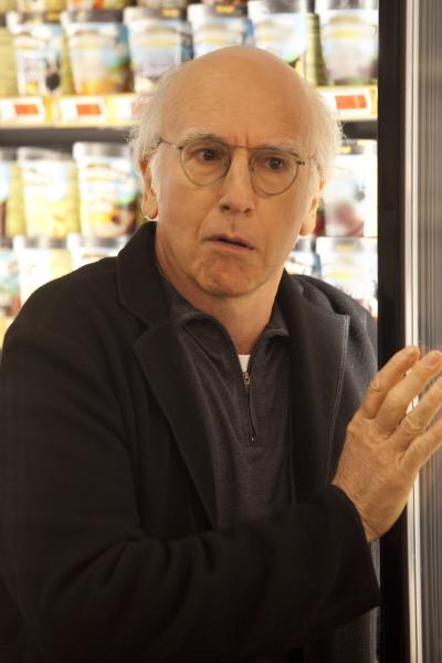 In one of the final scenes, we witnessed Richard pulling the exact same freezer move that LD did. Of course, with Dale there instead of the house mother, ... - the-larry-david-face