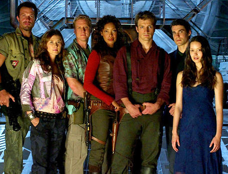 The cast of firefly