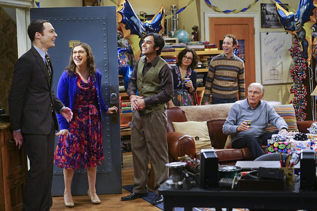 A birthday surprise the big bang theory