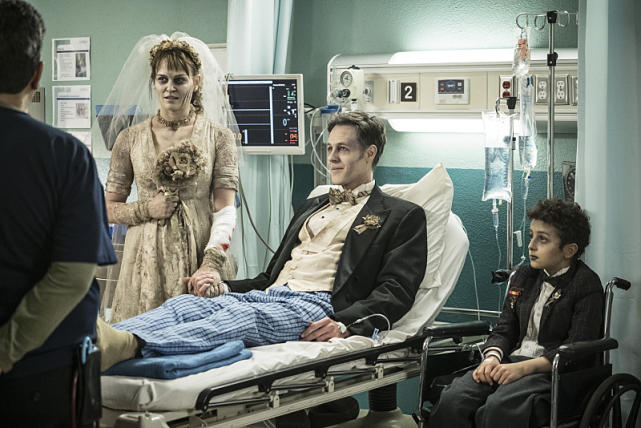 An odd wedding code black