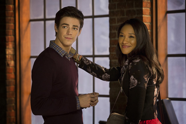 Barry and Iris - The Flash Season 1 Episode 1
